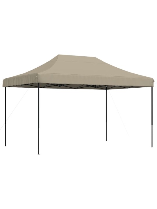 Skládací party stan pop-up taupe 440 x 292 x 315 cm