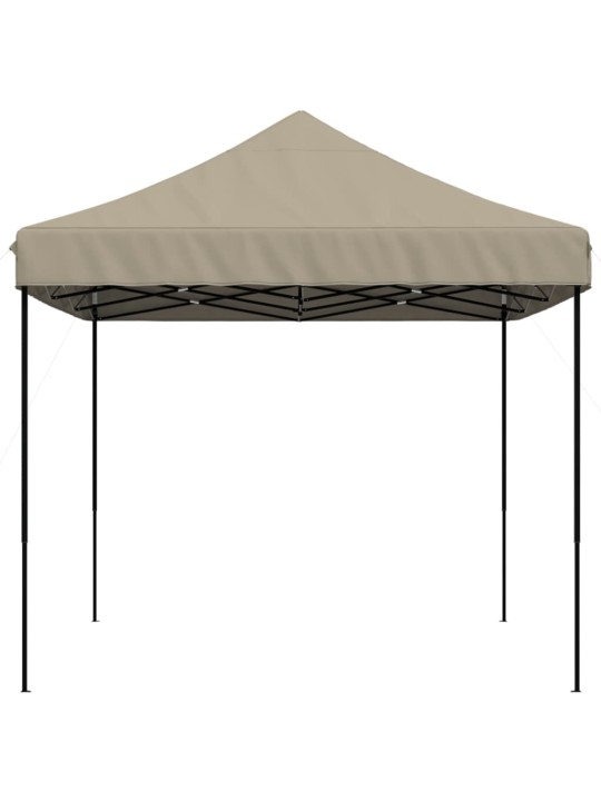 Skládací party stan pop-up taupe 440 x 292 x 315 cm