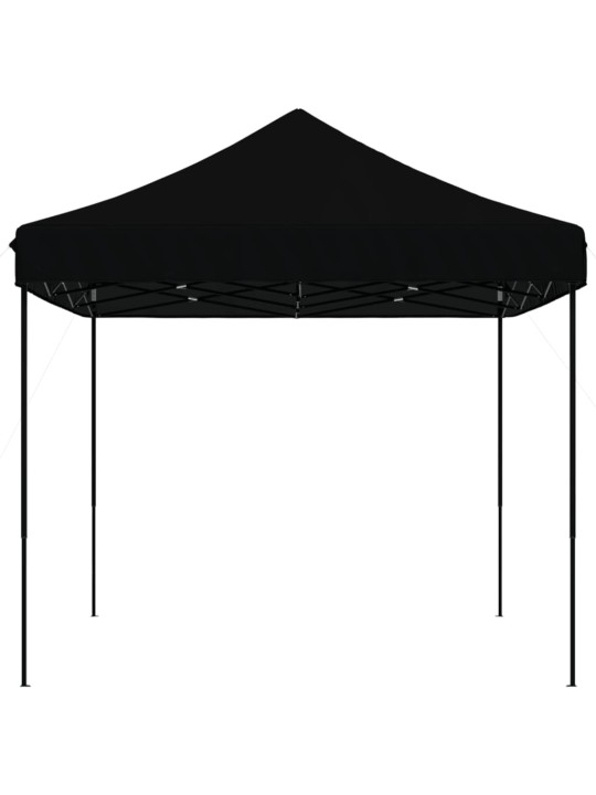 Skládací party stan pop-up černý 440 x 292 x 315 cm