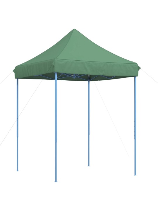 Skládací party stan pop-up zelený 200 x 200 x 306 cm