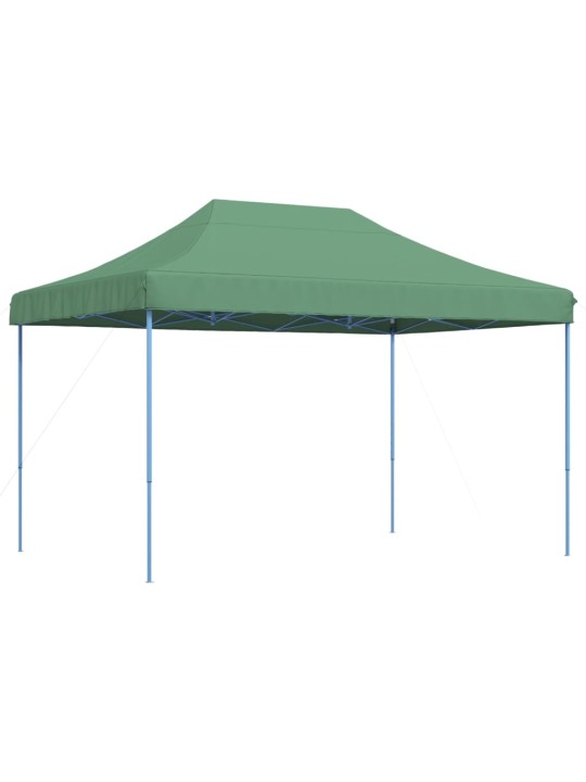 Skládací party stan pop-up zelený 410 x 279 x 315 cm