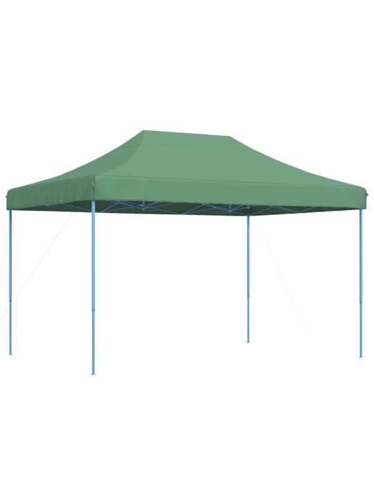 Skládací party stan pop-up zelený 410 x 279 x 315 cm