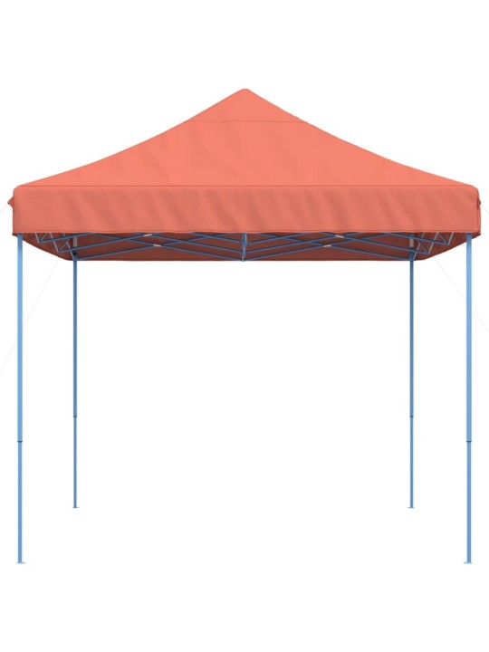 Skládací party stan pop-up terakota 410 x 279 x 315 cm