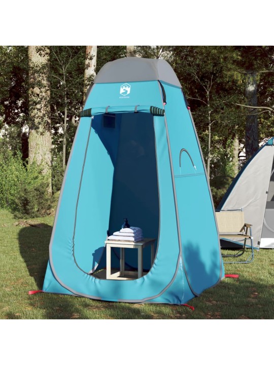 Toaletní stan modrý pop-up nepromokavý