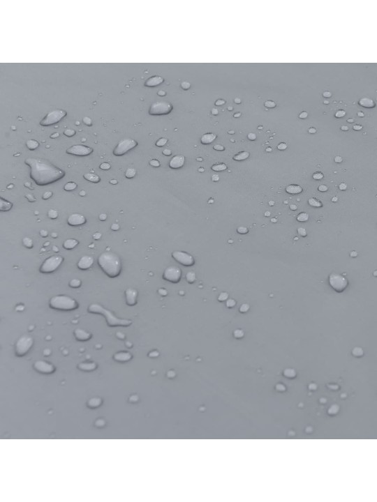 Pikniková deka s kolíky šedá a oranžová 205 x 155 cm