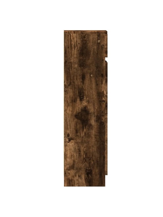 Botník kouřový dub 100,5 x 28 x 100 cm kompozitní dřevo