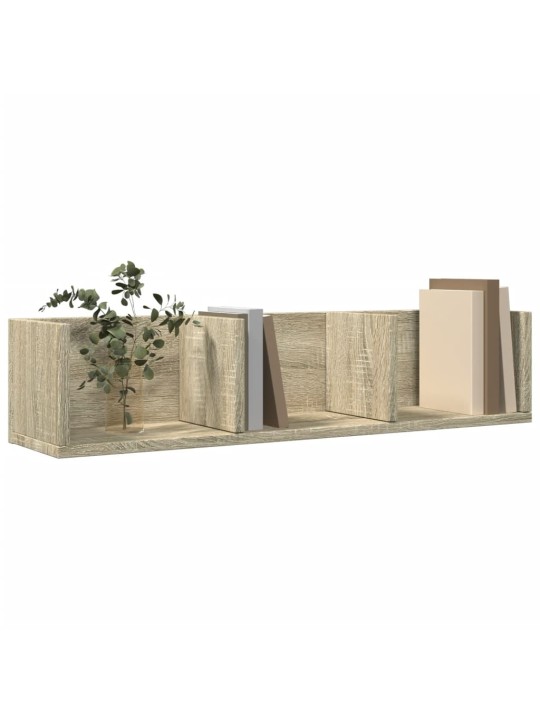 Nástěnné skříňky 2 ks dub sonoma 75x18x16,5 cm kompozitní dřevo