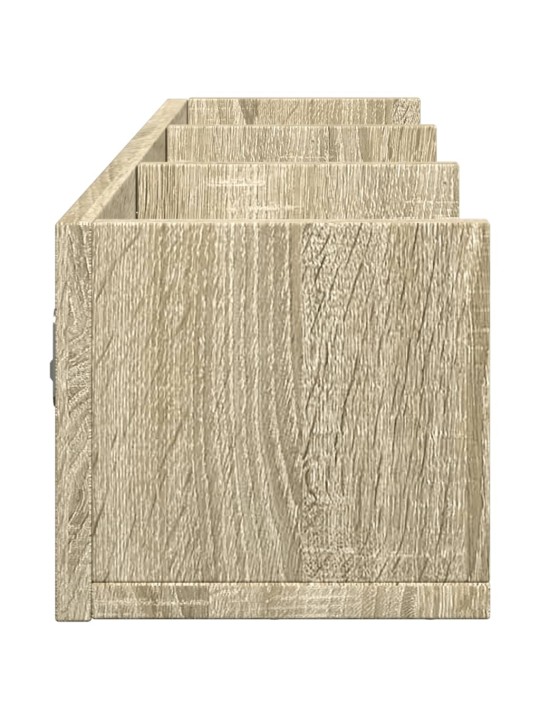 Nástěnné skříňky 2 ks dub sonoma 75x18x16,5 cm kompozitní dřevo