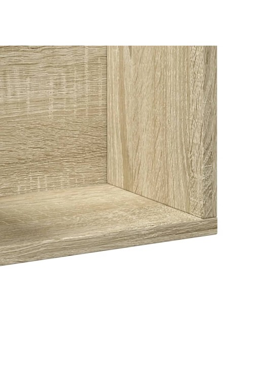 Nástěnné skříňky 2 ks dub sonoma 75x18x16,5 cm kompozitní dřevo