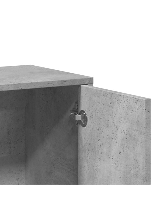 Příborník betonově šedý 60 x 31 x 70 cm kompozitní dřevo
