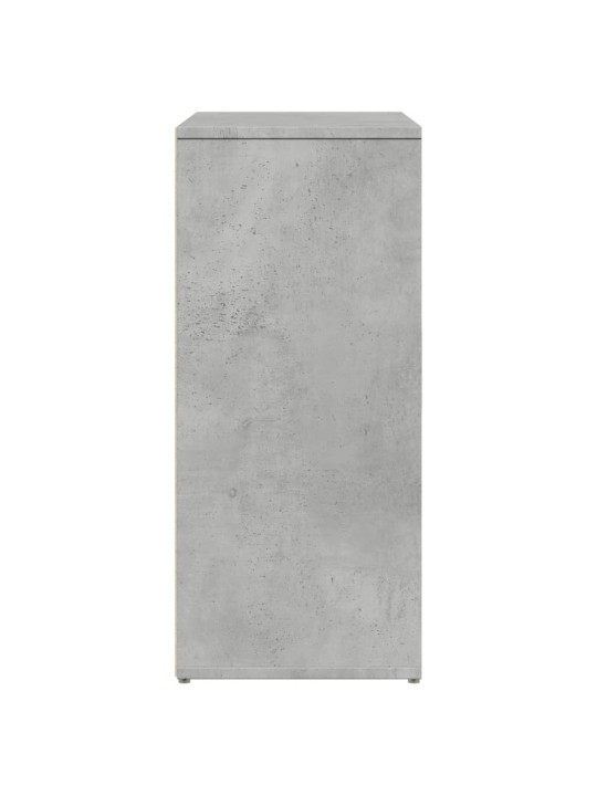 Příborník betonově šedý 60 x 31 x 70 cm kompozitní dřevo