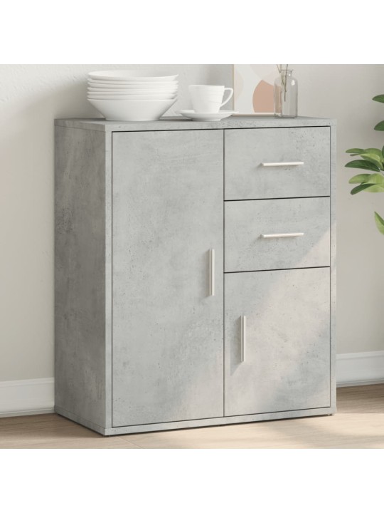 Příborník betonově šedý 60 x 31 x 70 cm kompozitní dřevo