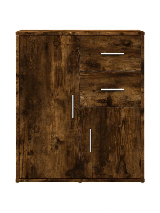 Příborník kouřový dub 60 x 31 x 70 cm kompozitní dřevo
