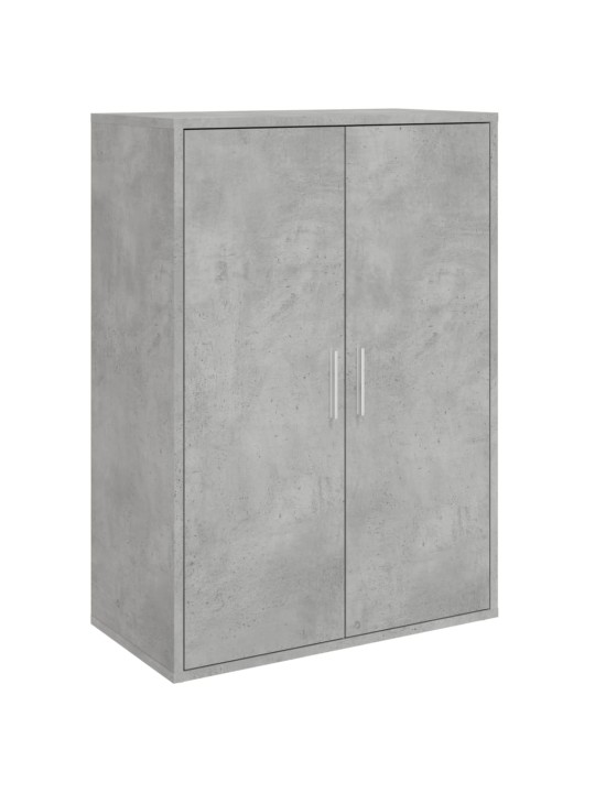 Příborník betonově šedý 60 x 31 x 84 cm kompozitní dřevo