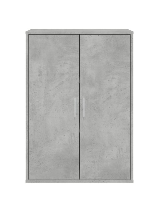 Příborník betonově šedý 60 x 31 x 84 cm kompozitní dřevo