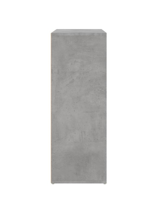 Příborník betonově šedý 60 x 31 x 84 cm kompozitní dřevo