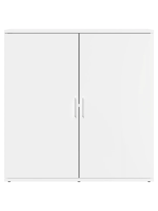 Příborník bílý 79 x 38 x 80 cm kompozitní dřevo