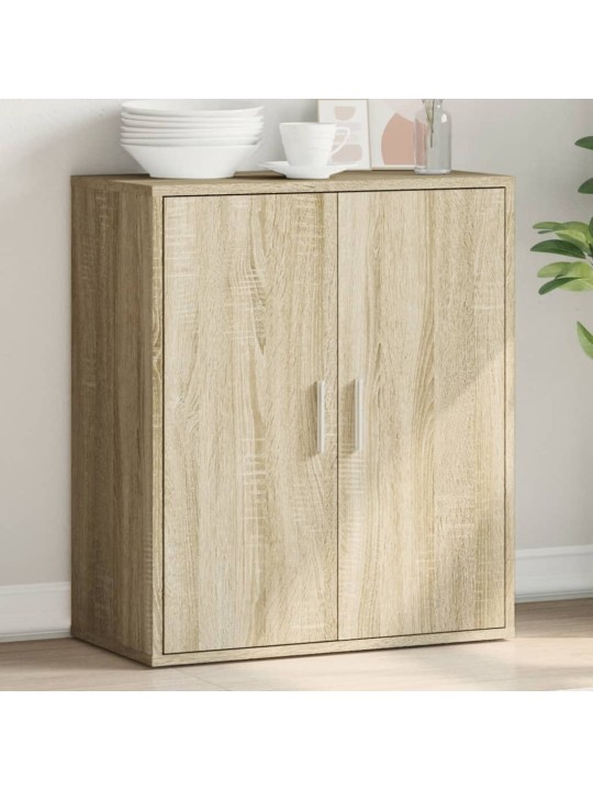 Příborník dub sonoma 79 x 38 x 80 cm kompozitní dřevo
