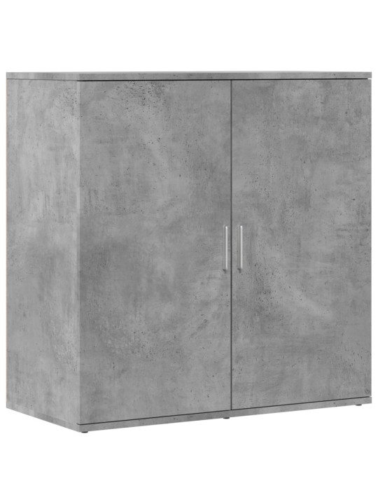 Příborník betonově šedý 79 x 38 x 80 cm kompozitní dřevo