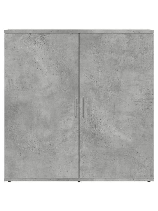 Příborník betonově šedý 79 x 38 x 80 cm kompozitní dřevo