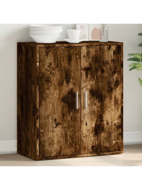 Příborník kouřový dub 79 x 38 x 80 cm kompozitní dřevo
