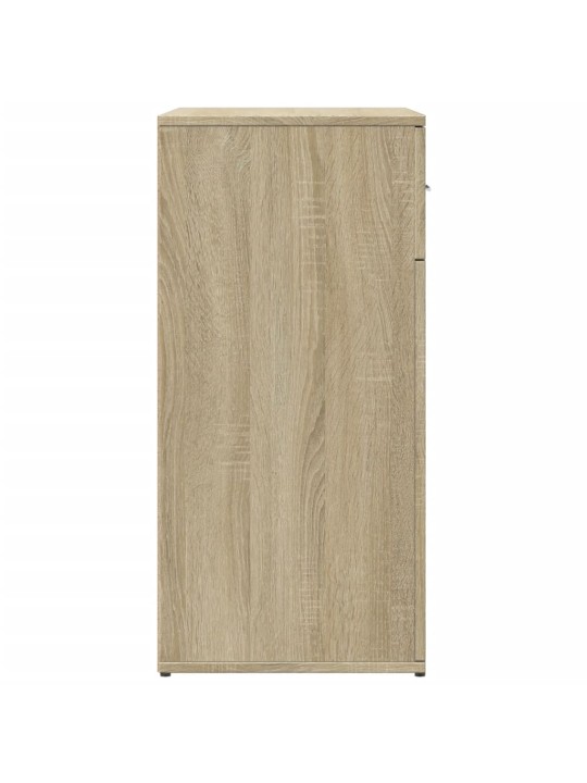 Příborník dub sonoma 79 x 38 x 80 cm kompozitní dřevo