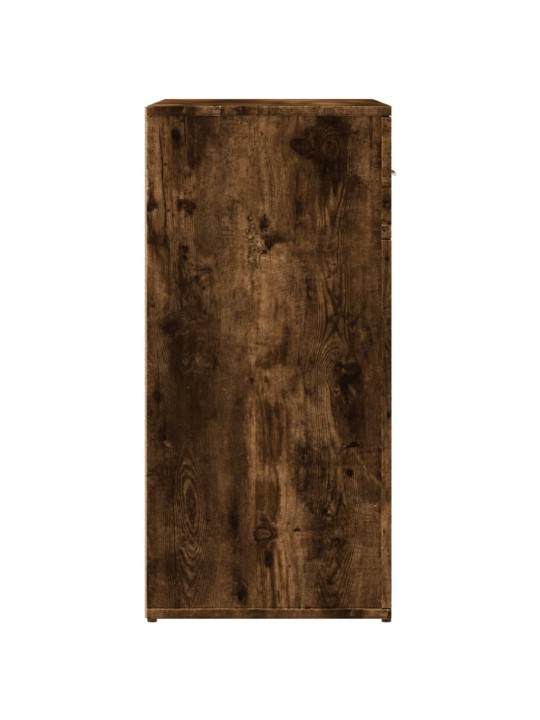Příborník kouřový dub 79 x 38 x 80 cm kompozitní dřevo
