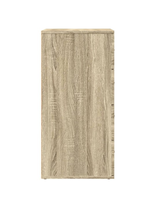 Příborník dub sonoma 60 x 39 x 80 cm kompozitní dřevo