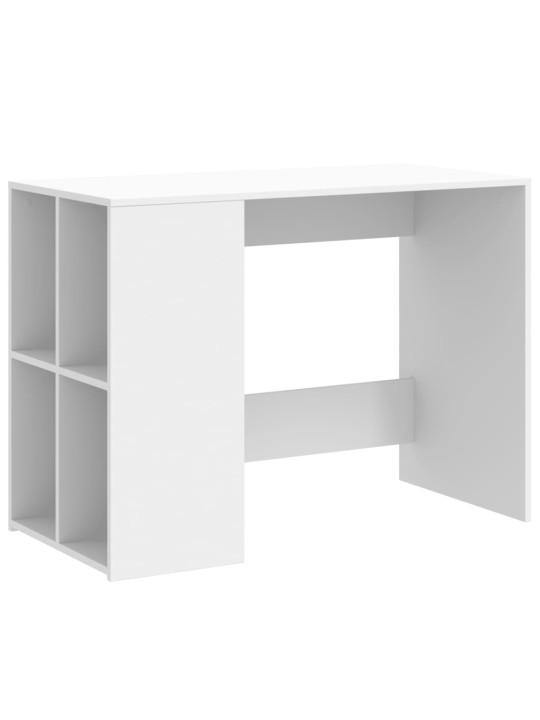 Psací stůl bílý 102 x 50 x 75 cm kompozitní dřevo
