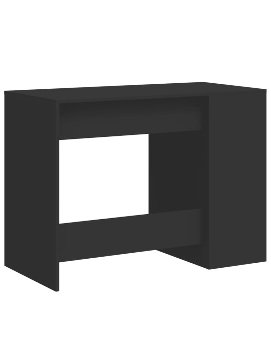Psací stůl černý 102 x 50 x 75 cm kompozitní dřevo