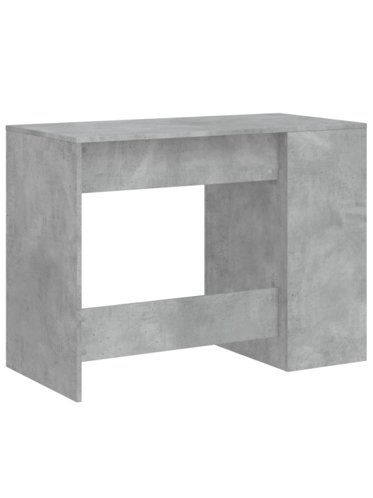 Psací stůl betonově šedý 102 x 50 x 75 cm kompozitní dřevo
