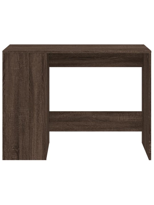 Psací stůl hnědý dub 102 x 50 x 75 cm kompozitní dřevo