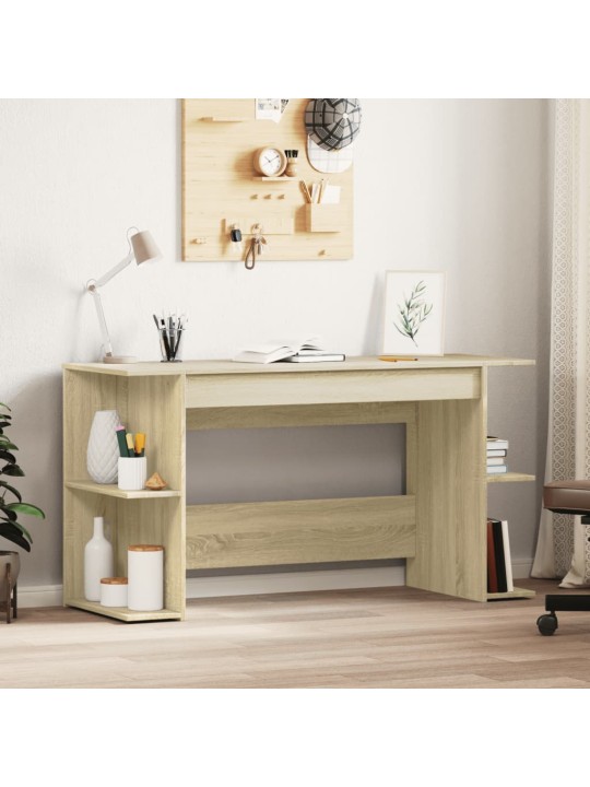 Psací stůl dub sonoma 140 x 50 x 75 cm kompozitní dřevo