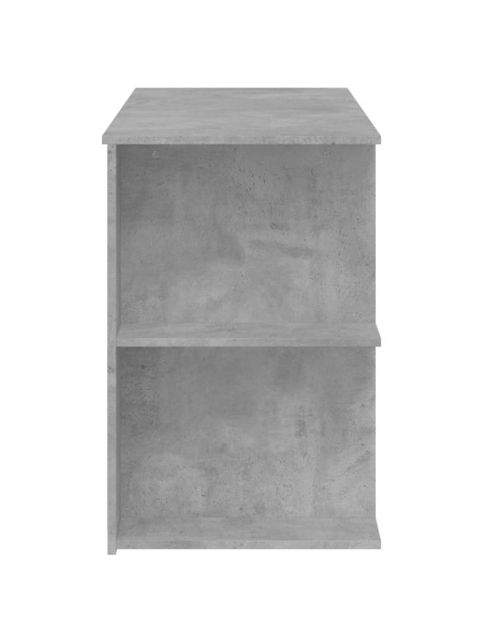 Psací stůl betonově šedý 140 x 50 x 75 cm kompozitní dřevo
