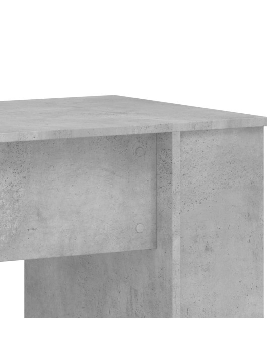 Psací stůl betonově šedý 140 x 50 x 75 cm kompozitní dřevo