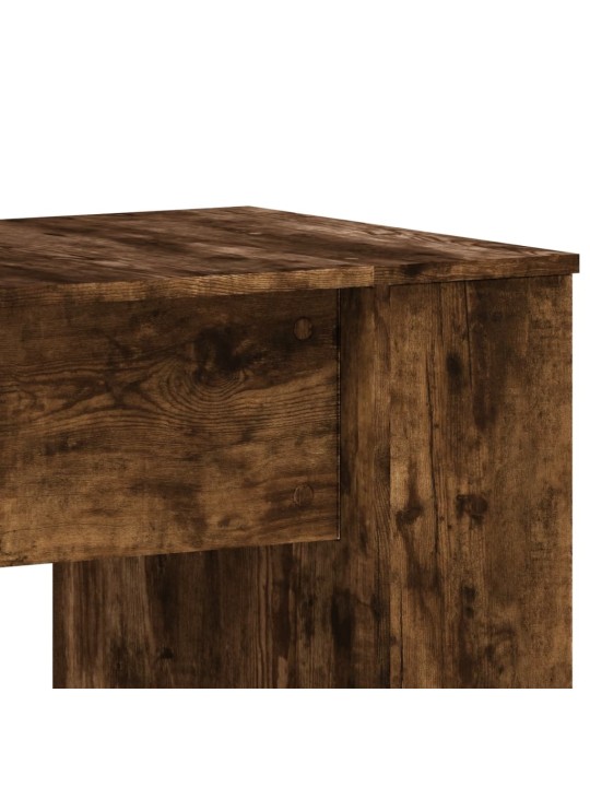 Psací stůl kouřový dub 140 x 50 x 75 cm kompozitní dřevo