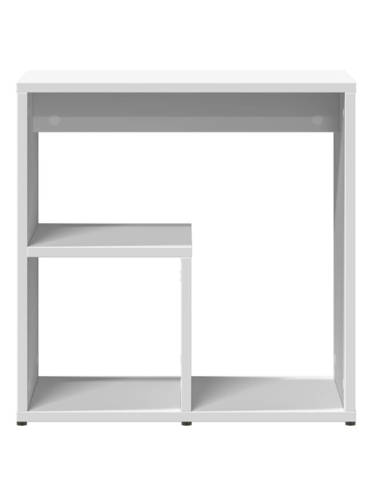 Odkládací stolky 2 ks bílé 50 x 30 x 50 cm kompozitní dřevo