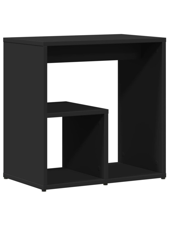 Odkládací stolky 2 ks černé 50 x 30 x 50 cm kompozitní dřevo