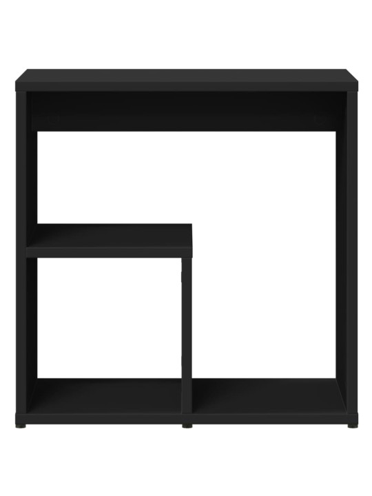 Odkládací stolky 2 ks černé 50 x 30 x 50 cm kompozitní dřevo