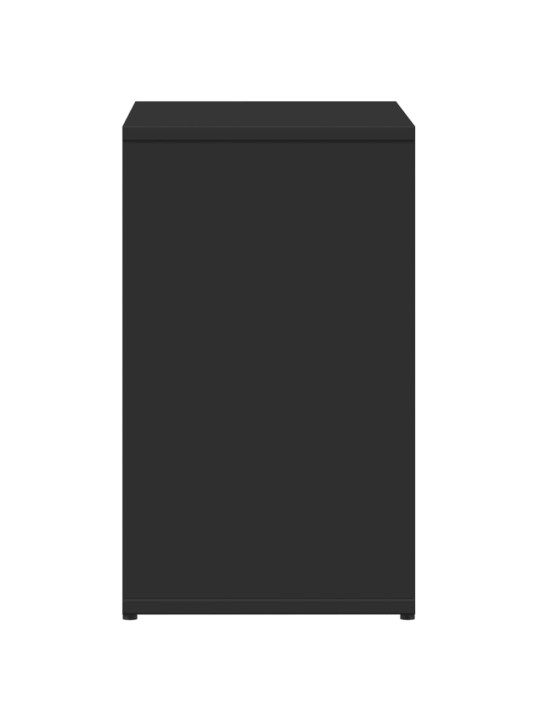 Odkládací stolky 2 ks černé 50 x 30 x 50 cm kompozitní dřevo