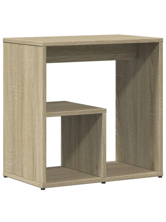 Odkládací stolky 2 ks dub sonoma 50x30x50 cm kompozitní dřevo