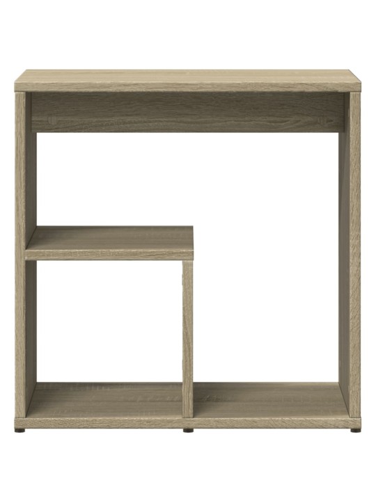 Odkládací stolky 2 ks dub sonoma 50x30x50 cm kompozitní dřevo