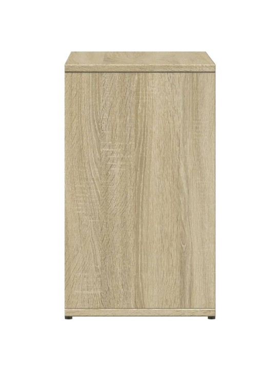 Odkládací stolky 2 ks dub sonoma 50x30x50 cm kompozitní dřevo