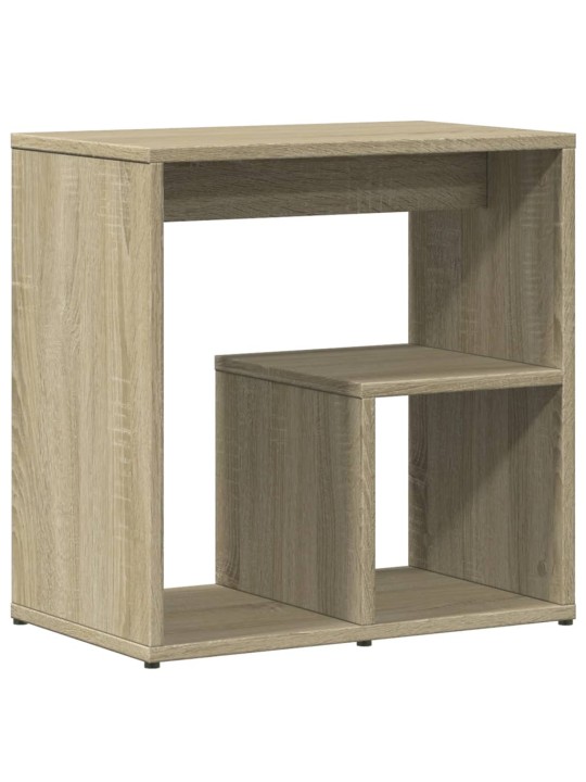 Odkládací stolky 2 ks dub sonoma 50x30x50 cm kompozitní dřevo