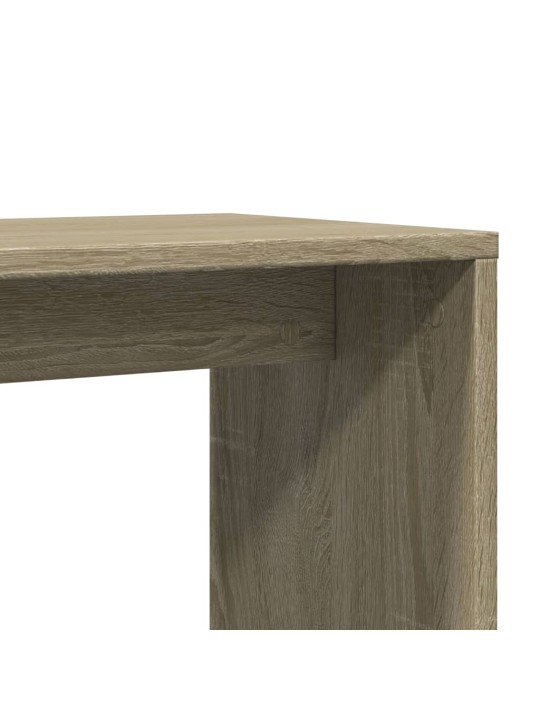 Odkládací stolky 2 ks dub sonoma 50x30x50 cm kompozitní dřevo