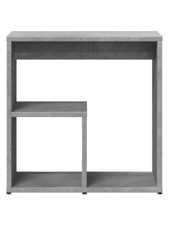 Odkládací stolek betonově šedý 50 x 30 x 50 cm dřevotříska