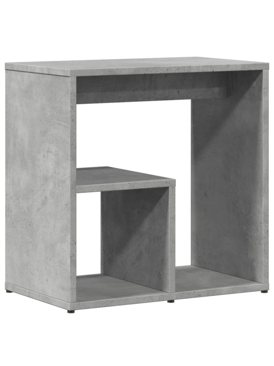 Odkládací stolky 2 ks betonově šedé 50x30x50cm kompozitní dřevo