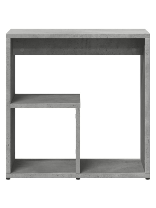 Odkládací stolky 2 ks betonově šedé 50x30x50cm kompozitní dřevo