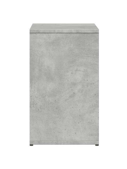 Odkládací stolky 2 ks betonově šedé 50x30x50cm kompozitní dřevo