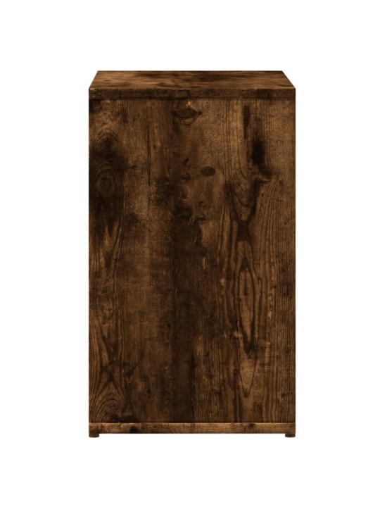 Odkládací stolky 2 ks kouřový dub 50x30x50 cm kompozitní dřevo